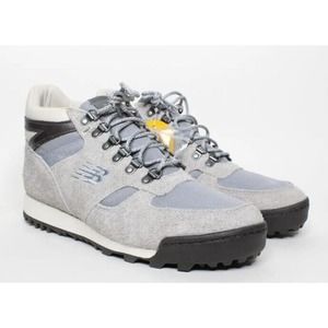 New Balance Gray Rainier Hiking Boots Goretex Vibram Cordura Size Men 10.5 US